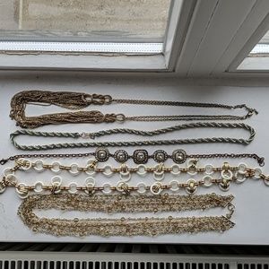 Set of 5 Banana Republic Necklaces